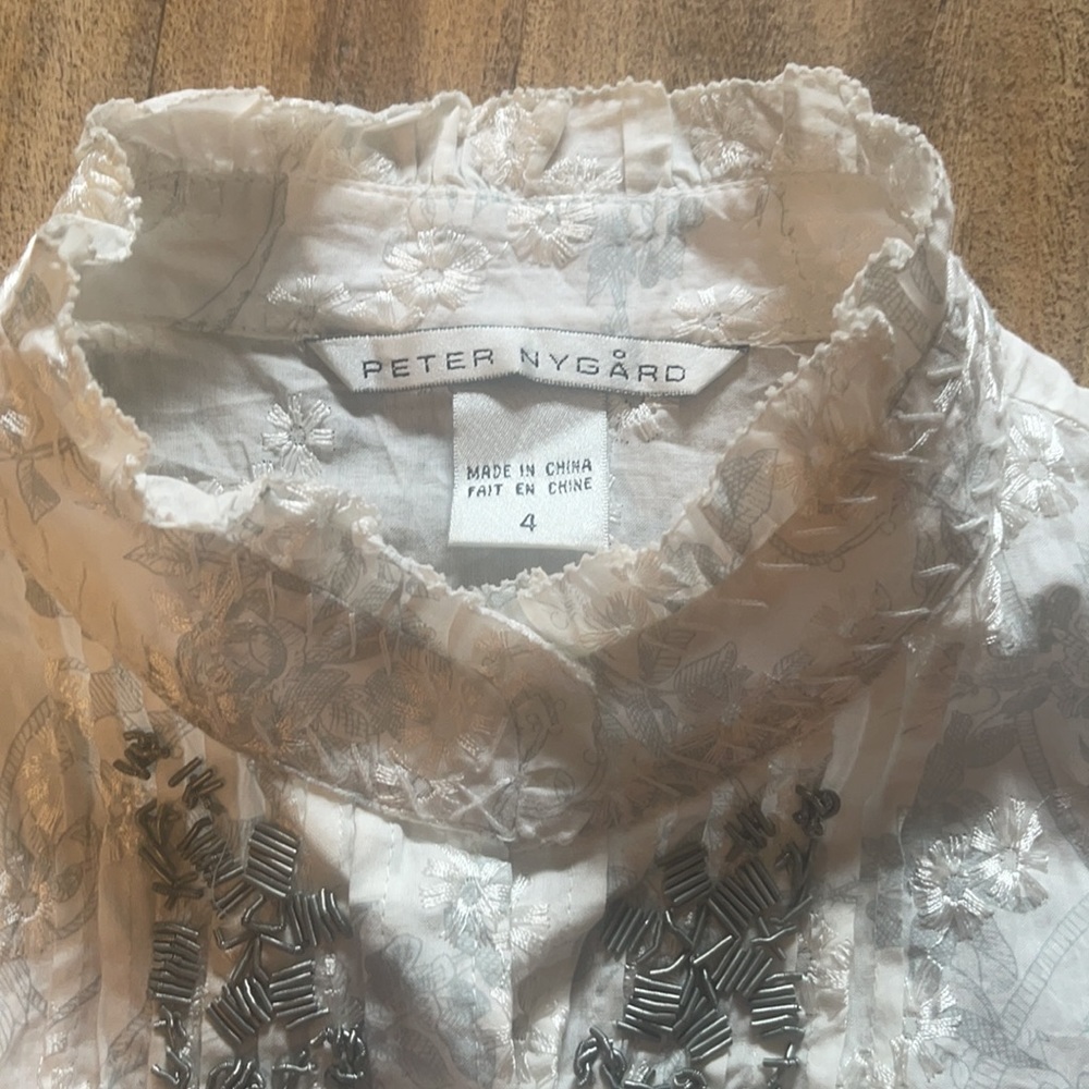 Peter Nygard Button Down Blouse - image 2